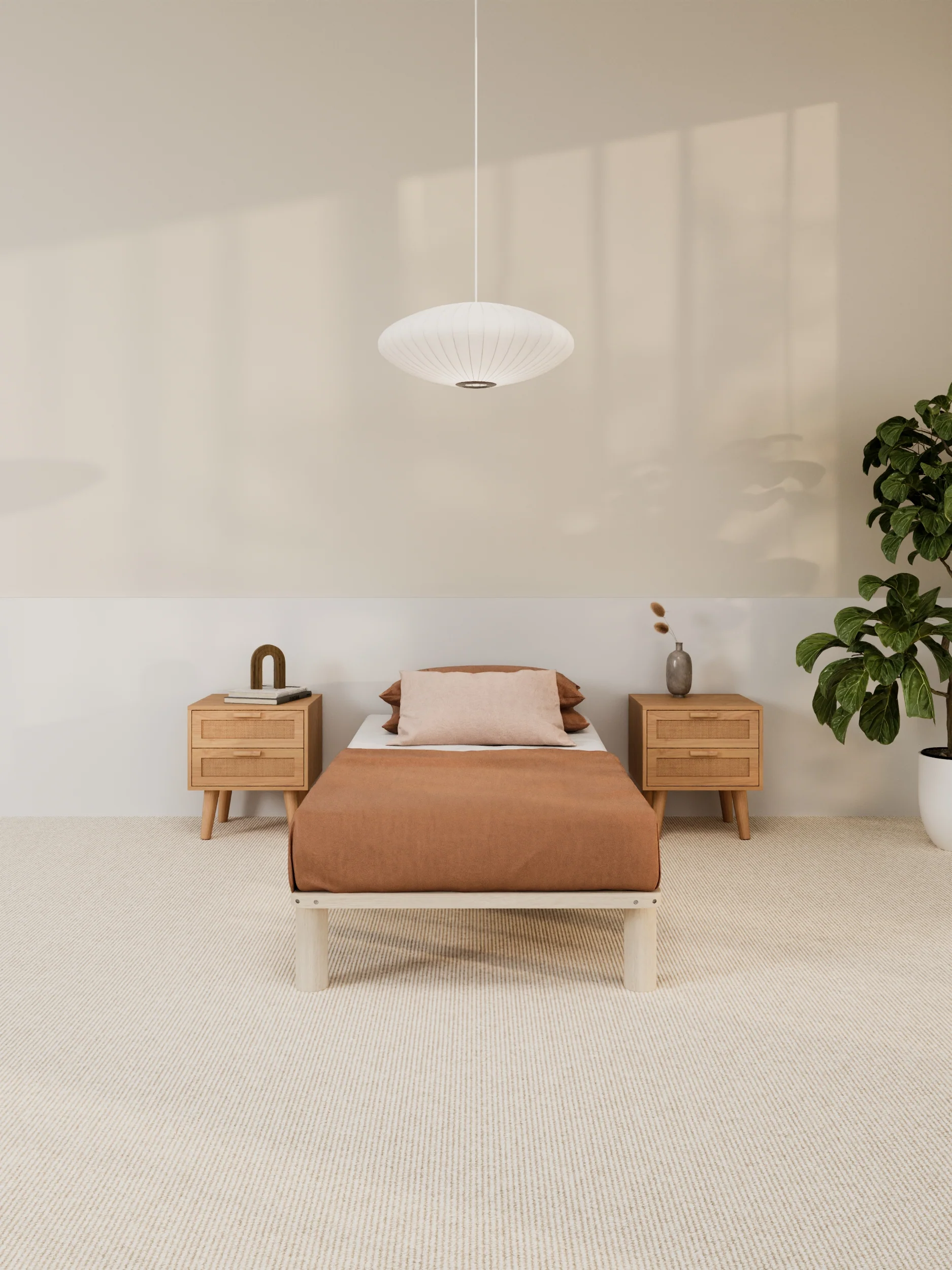 Chelsea Minimal Wooden Bed Base - Image 8