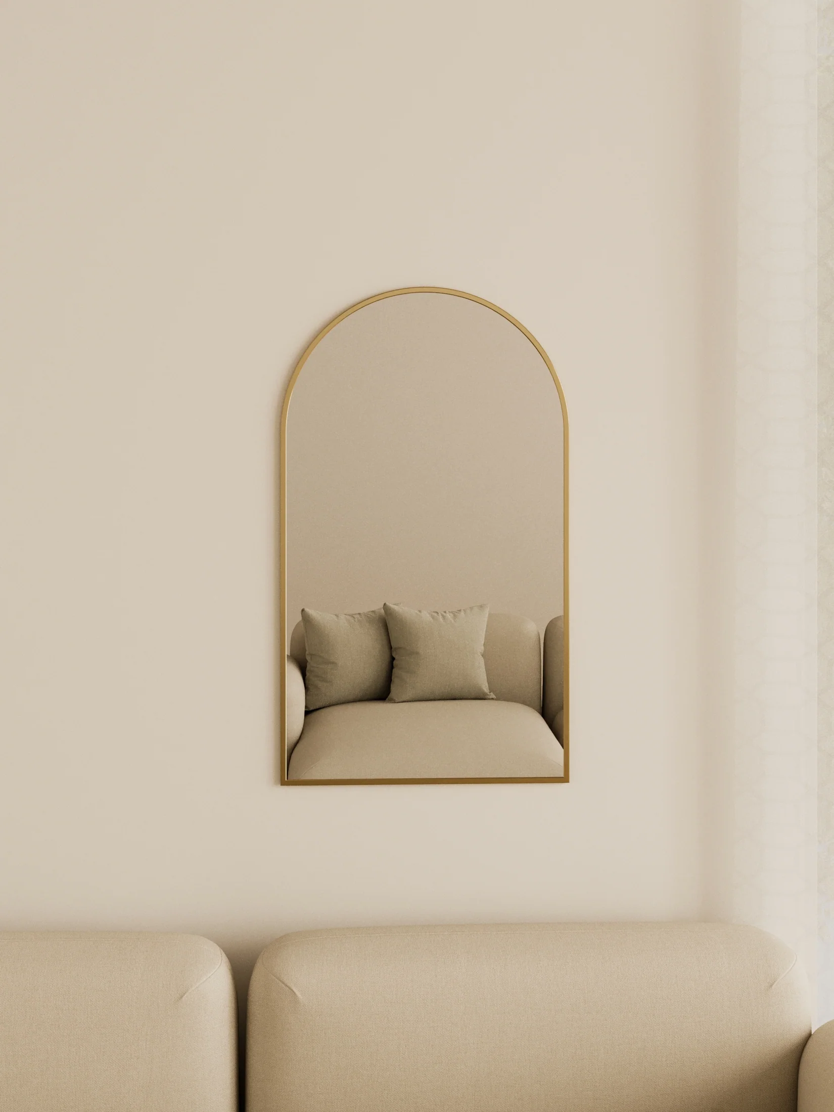 Ella Gold Arch Wall Mirror Bundle - Image 3