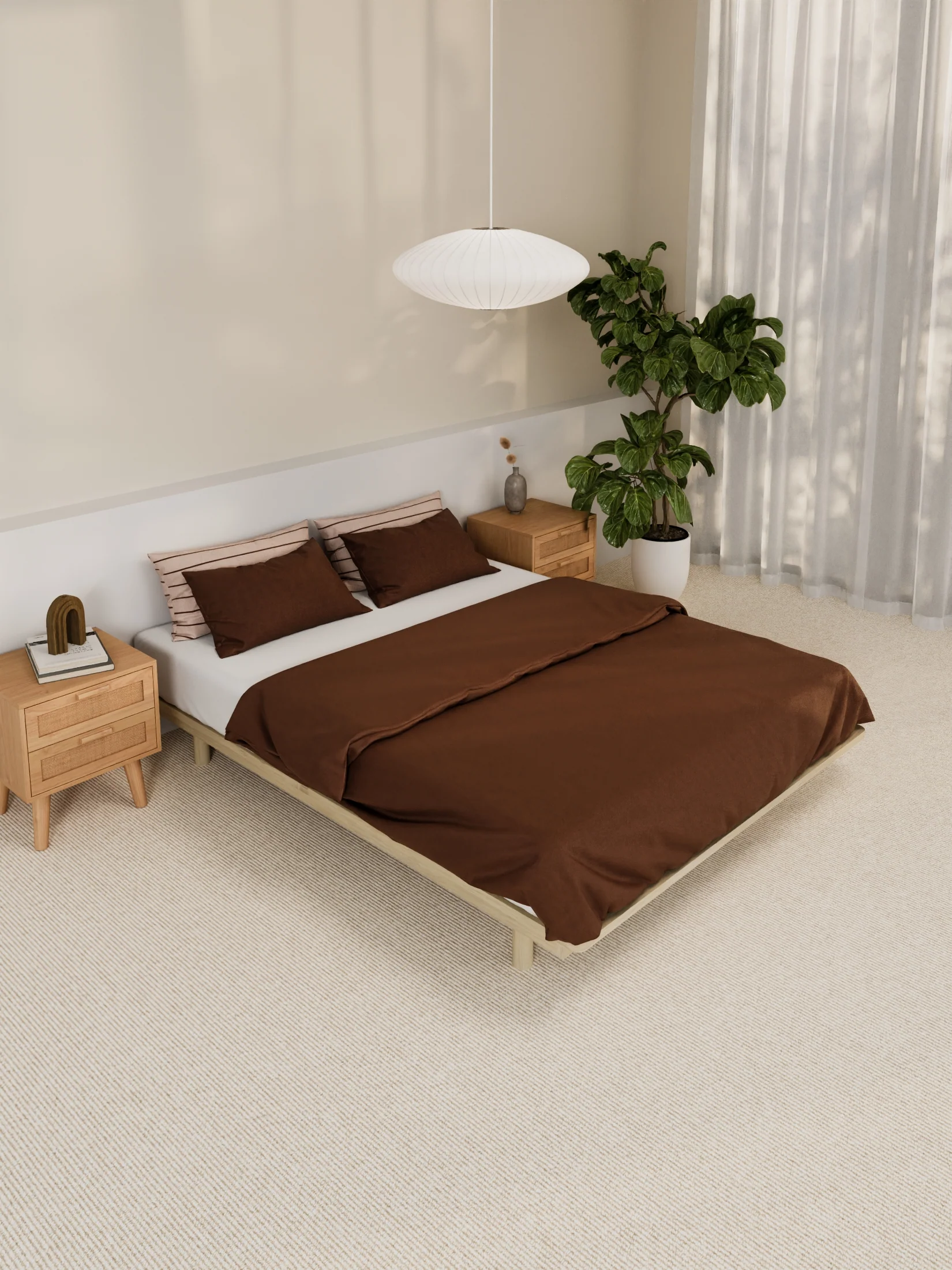 Harper Wooden Bed Base - Image 3