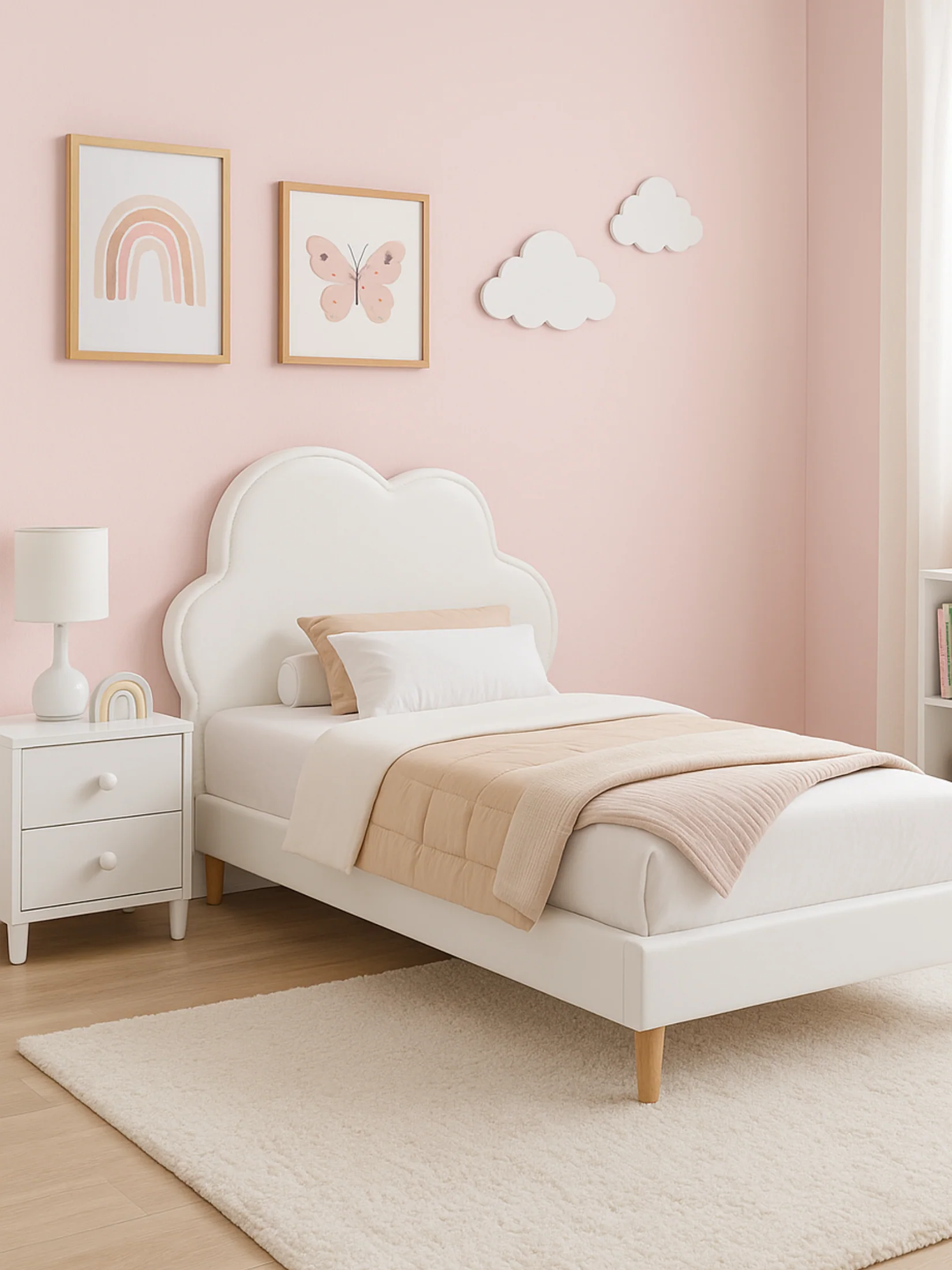 Madeline Cloud Kids Single Bed Frame - Image 3