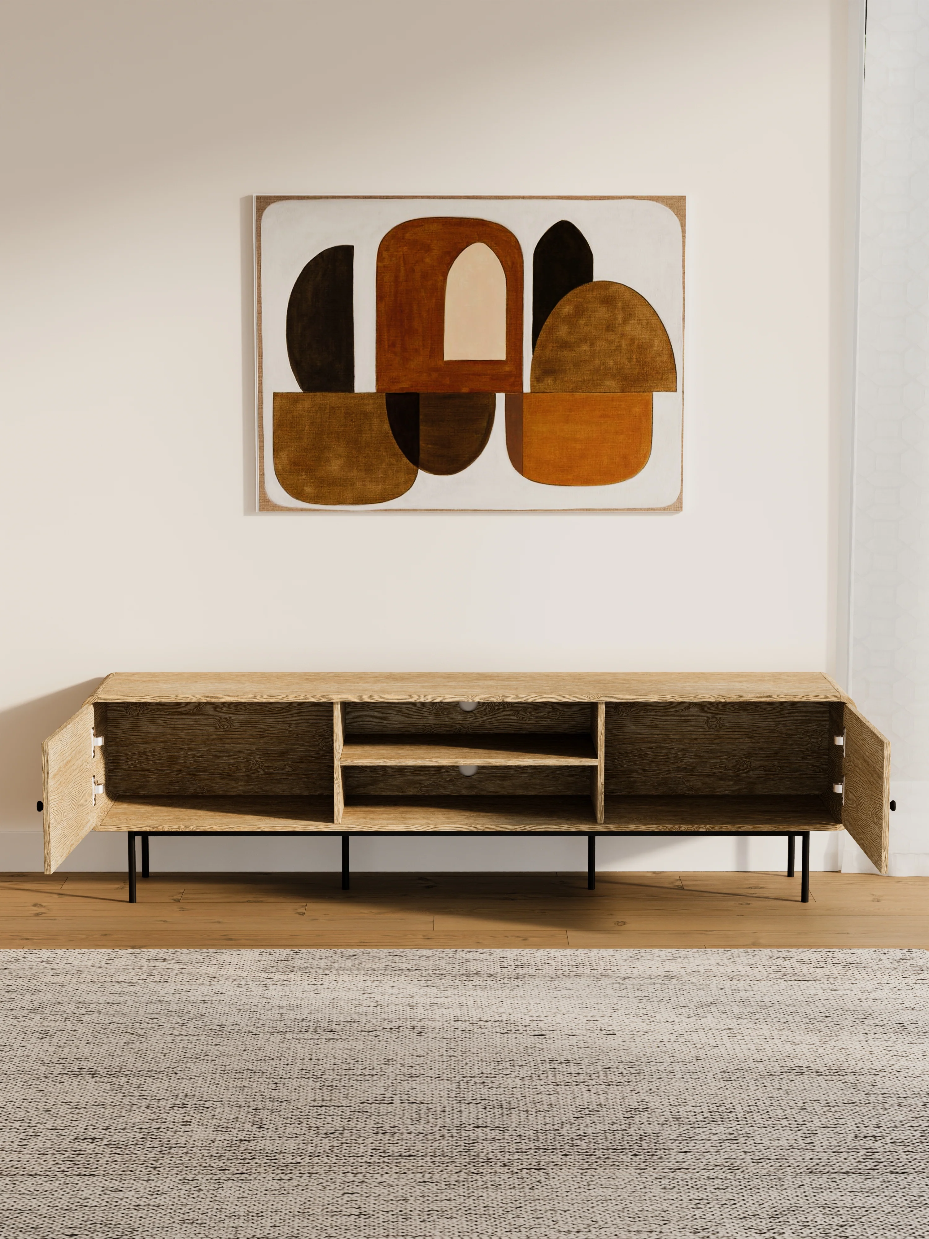 Samson Natural Entertainment Unit 180cm - Image 3