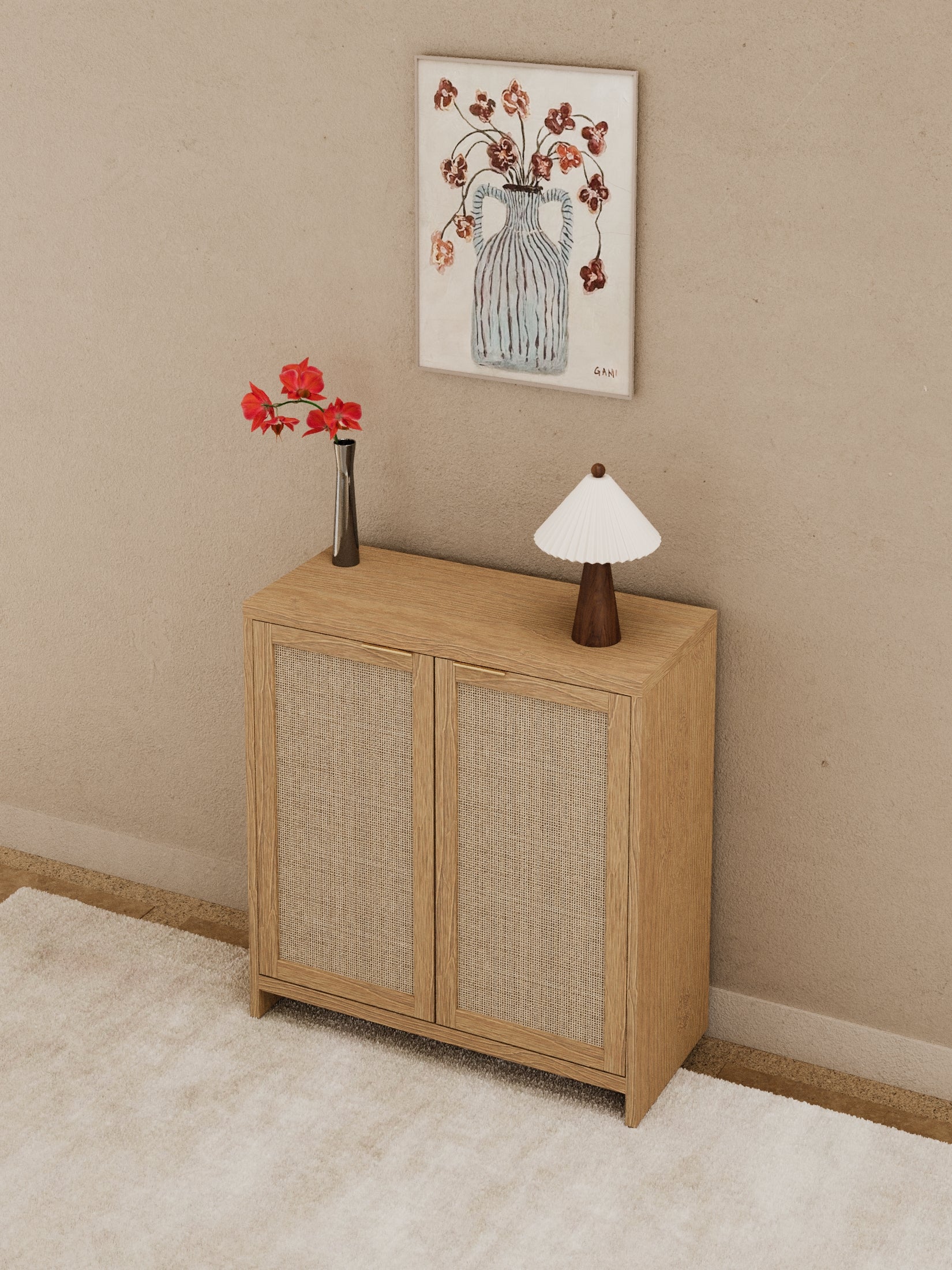 Stevie Wooden Sideboard Cabinet Bundle 158cm - Image 4