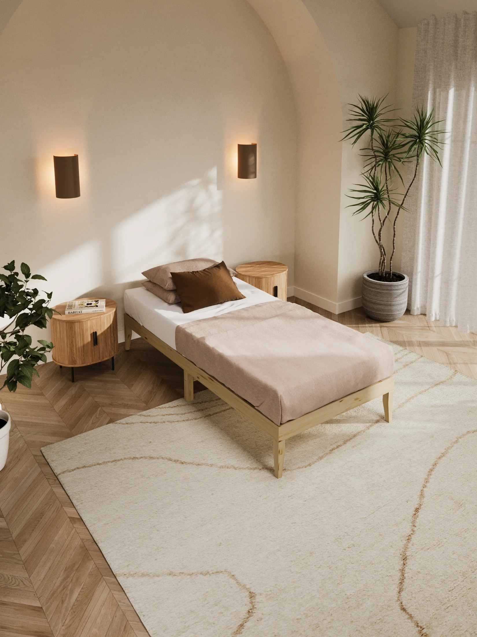 Ventura Classic Wooden Bed Base - Image 6